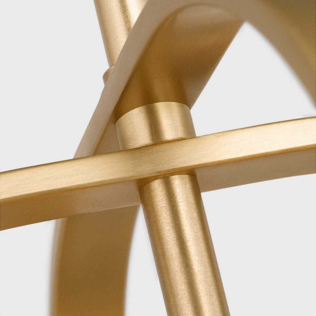 Generation Lighting Canada - GLC1293SB - Three Light Chandelier - Loretto - Satin Brass