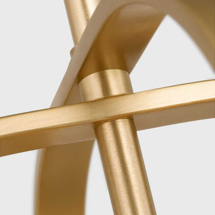 Generation Lighting Canada - GLC1293SB - Three Light Chandelier - Loretto - Satin Brass