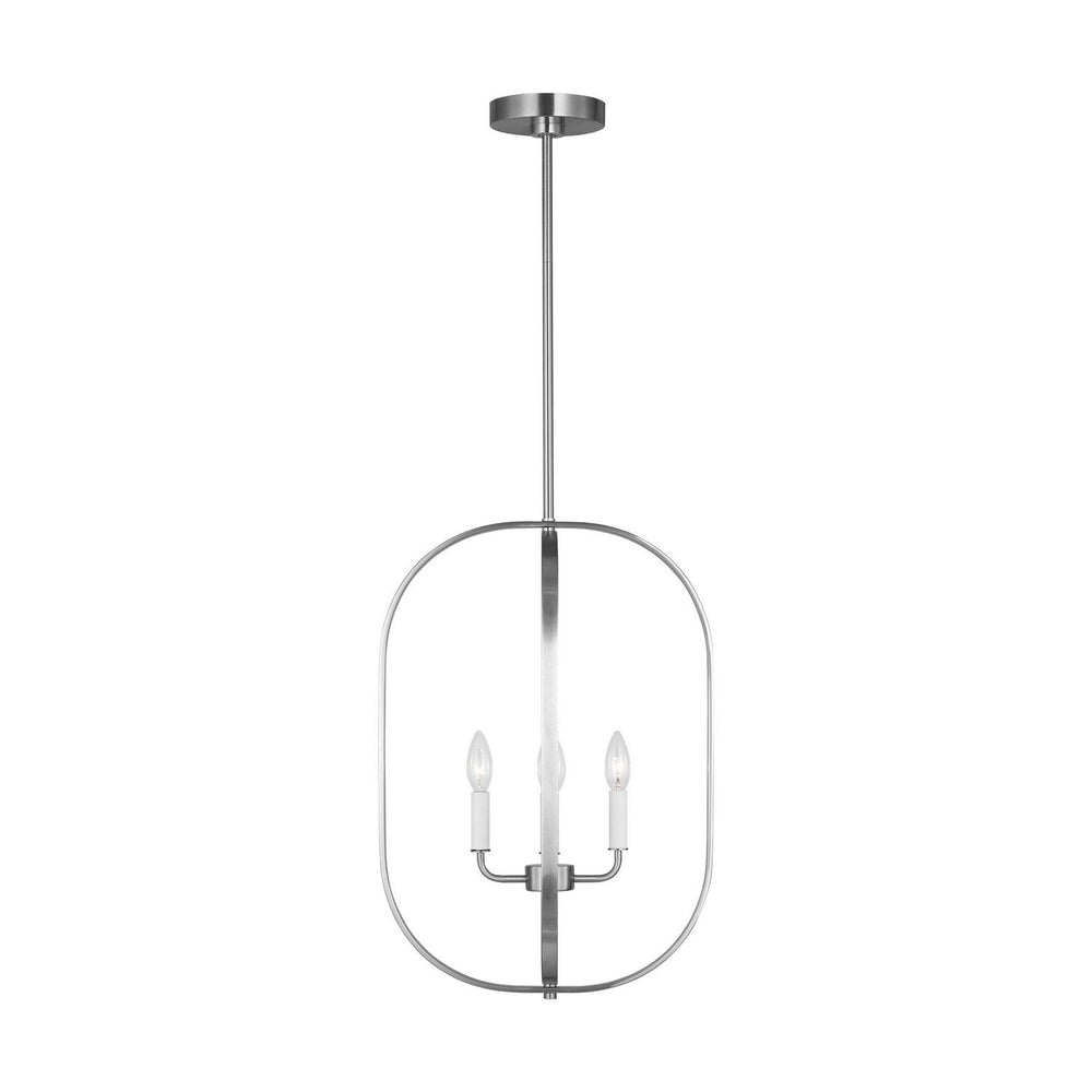 Generation Lighting Canada - GLC1304BS - Four Light Chandelier - Loretto - Brushed Nickel