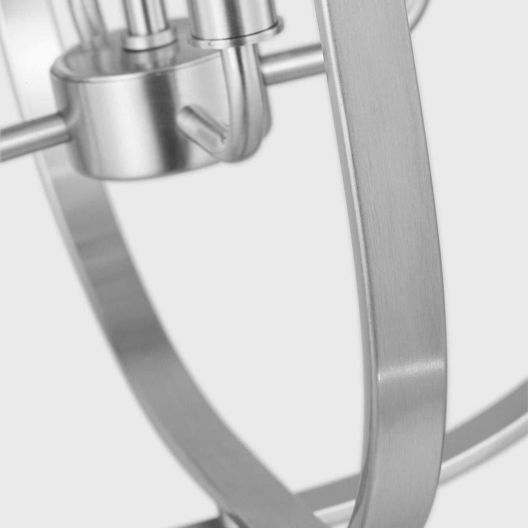 Generation Lighting Canada - GLC1304BS - Four Light Chandelier - Loretto - Brushed Nickel