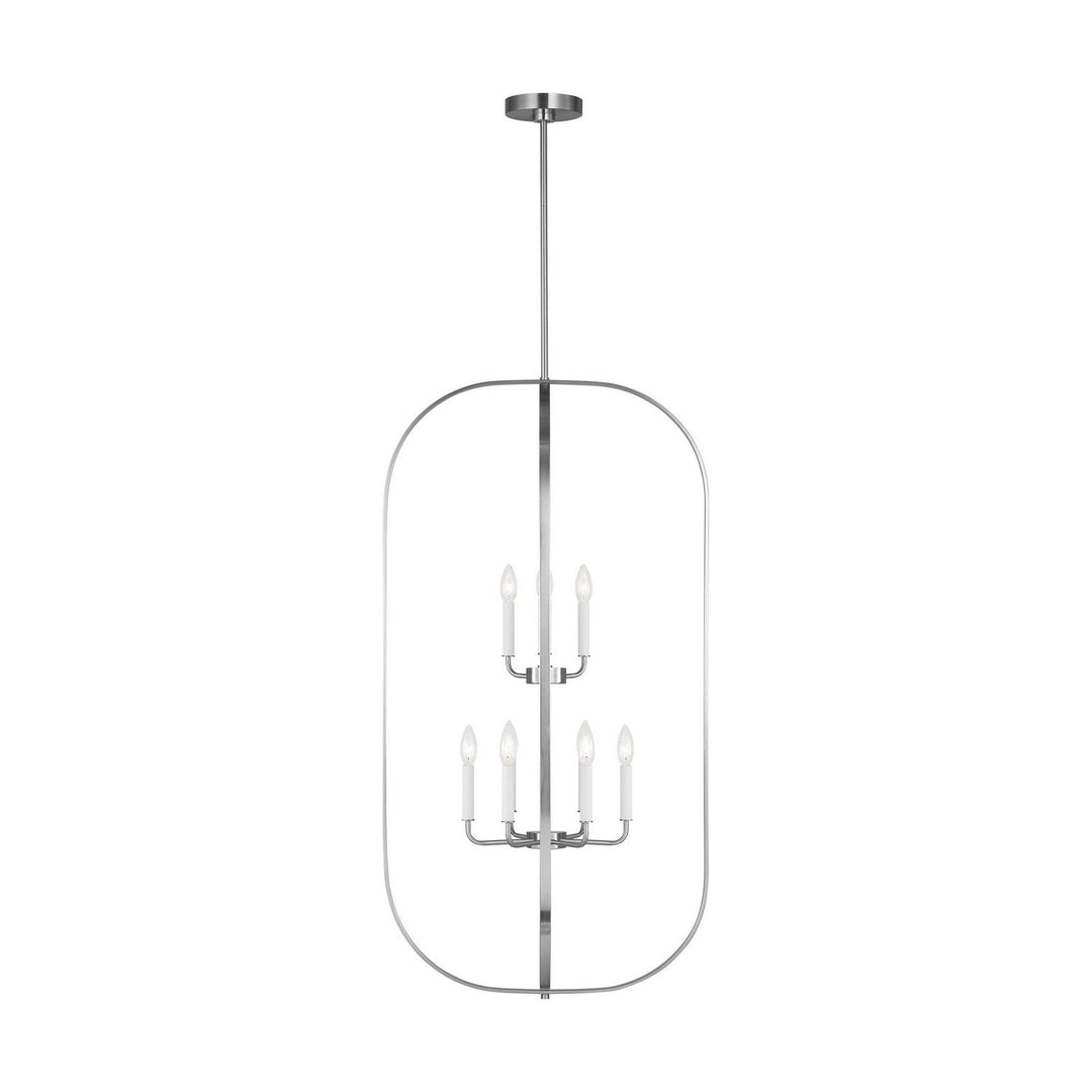 Generation Lighting Canada - GLC1329BS - Nine Light Chandelier - Loretto - Brushed Nickel