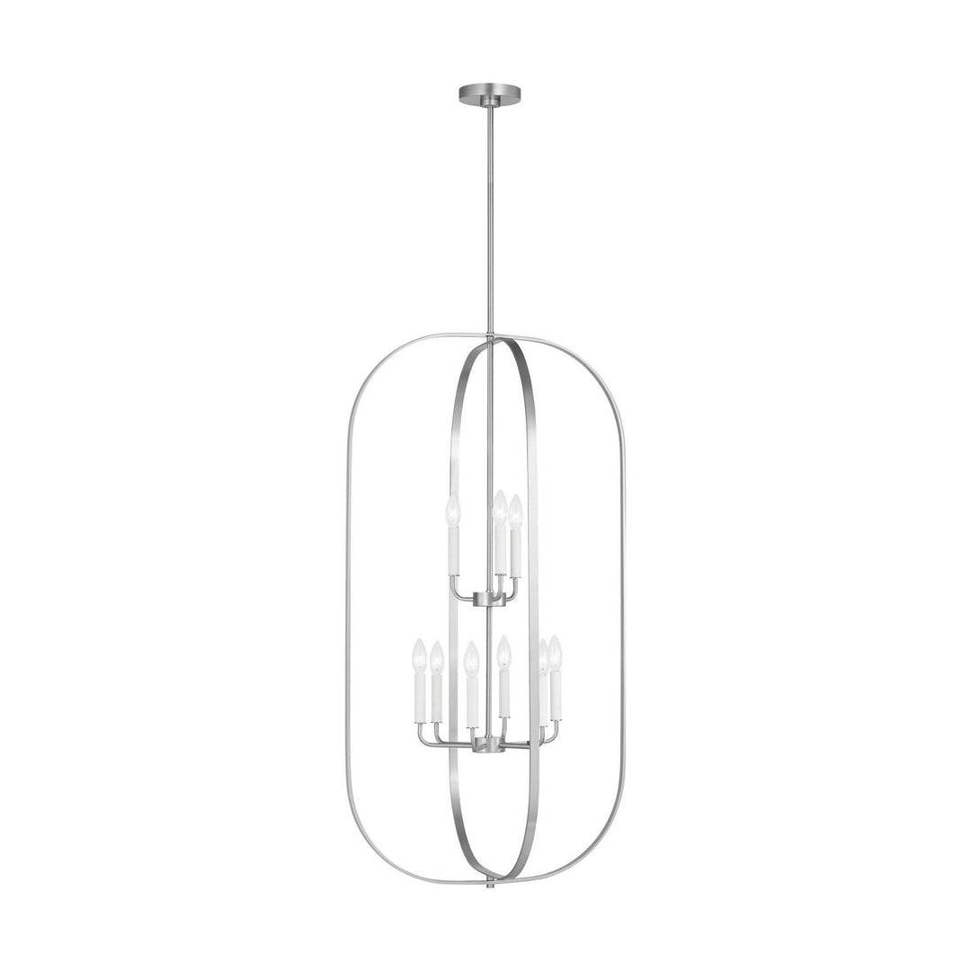 Generation Lighting Canada - GLC1329BS - Nine Light Chandelier - Loretto - Brushed Nickel