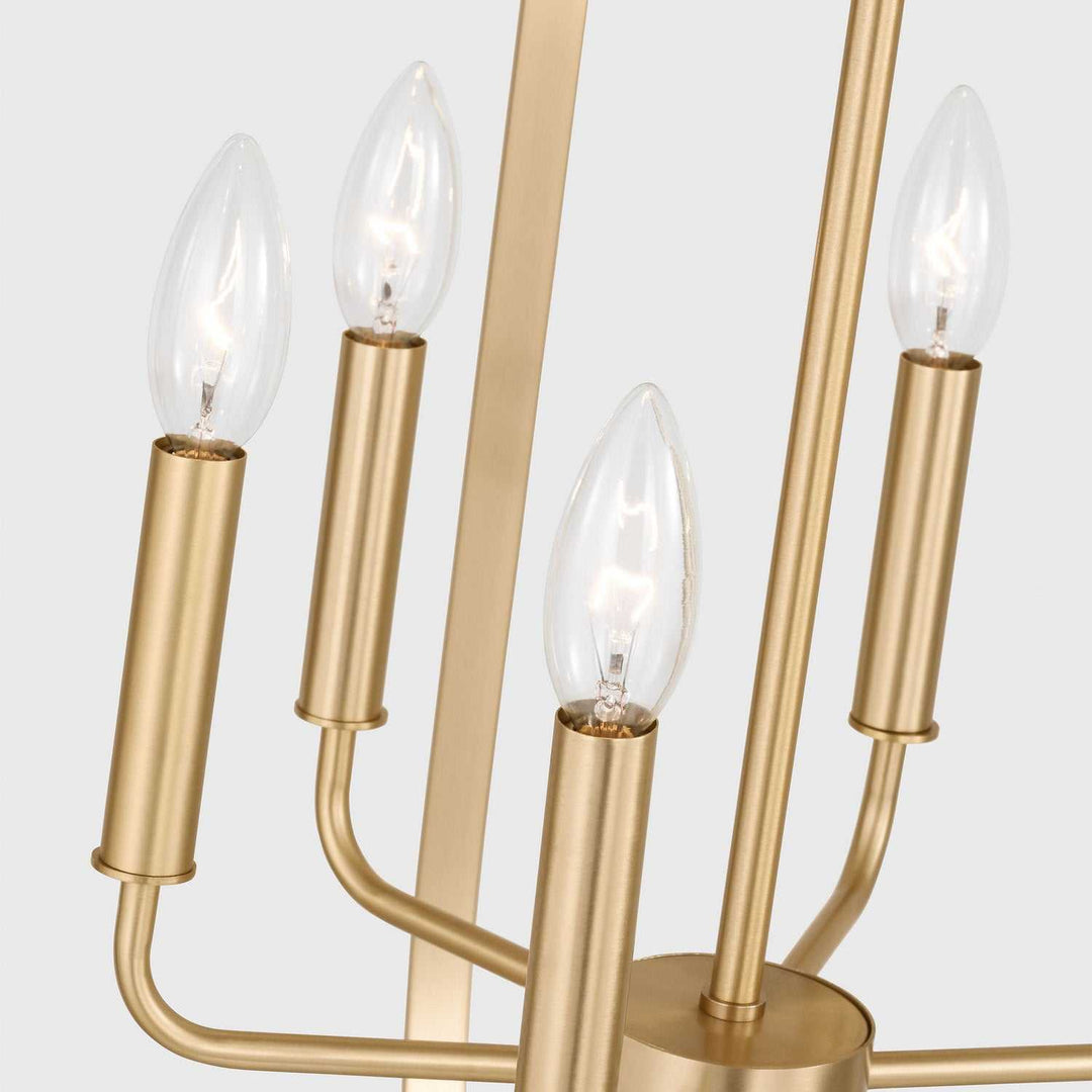 Generation Lighting Canada - GLC1329SB - Nine Light Chandelier - Loretto - Satin Brass