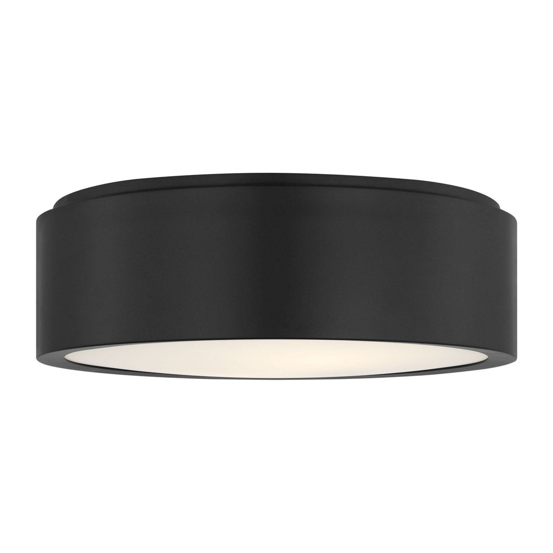 Generation Lighting Canada - GLF1032MBK - Flush Mount - Albee - Midnight Black