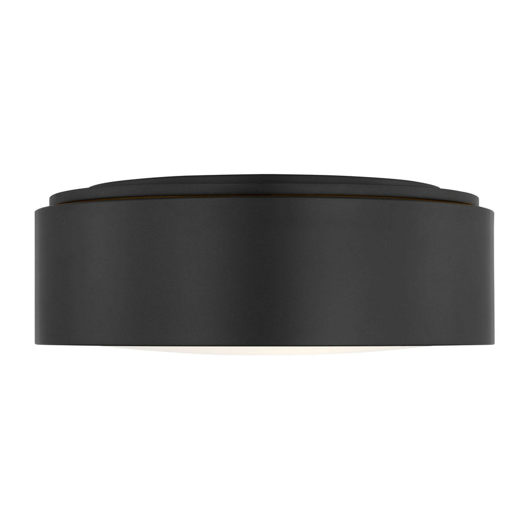 Generation Lighting Canada - GLF1032MBK - Flush Mount - Albee - Midnight Black