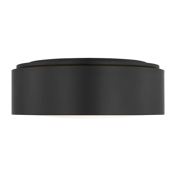Generation Lighting Canada - GLF1032MBK - Flush Mount - Albee - Midnight Black