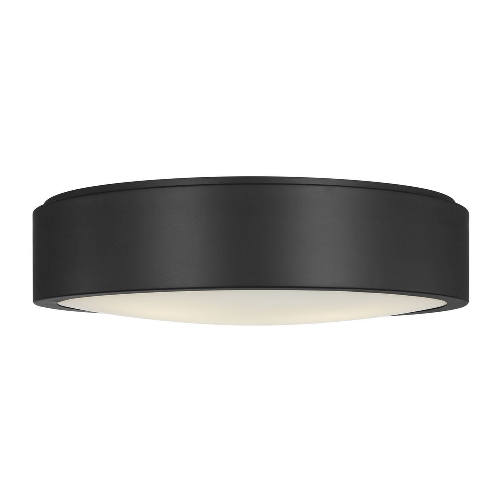 Generation Lighting Canada - GLF1053MBK - Flush Mount - Albee - Midnight Black