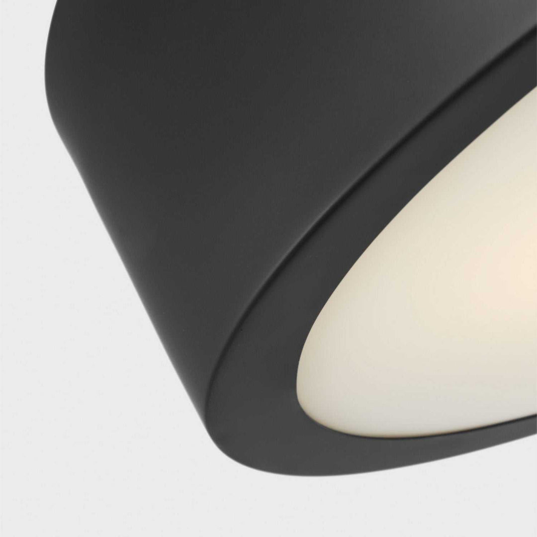 Generation Lighting Canada - GLF1053MBK - Flush Mount - Albee - Midnight Black