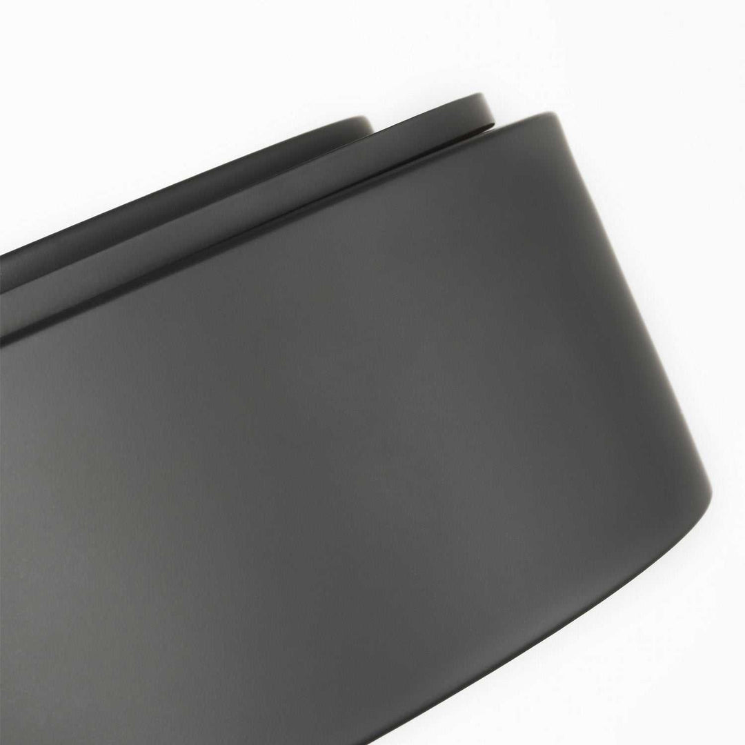 Generation Lighting Canada - GLF1053MBK - Flush Mount - Albee - Midnight Black