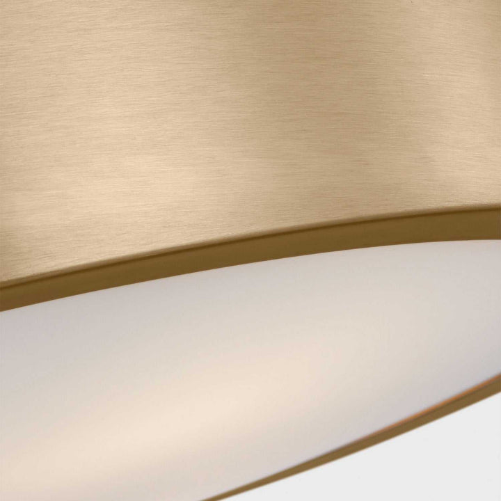 Generation Lighting Canada - GLF1053SB - Flush Mount - Albee - Satin Brass