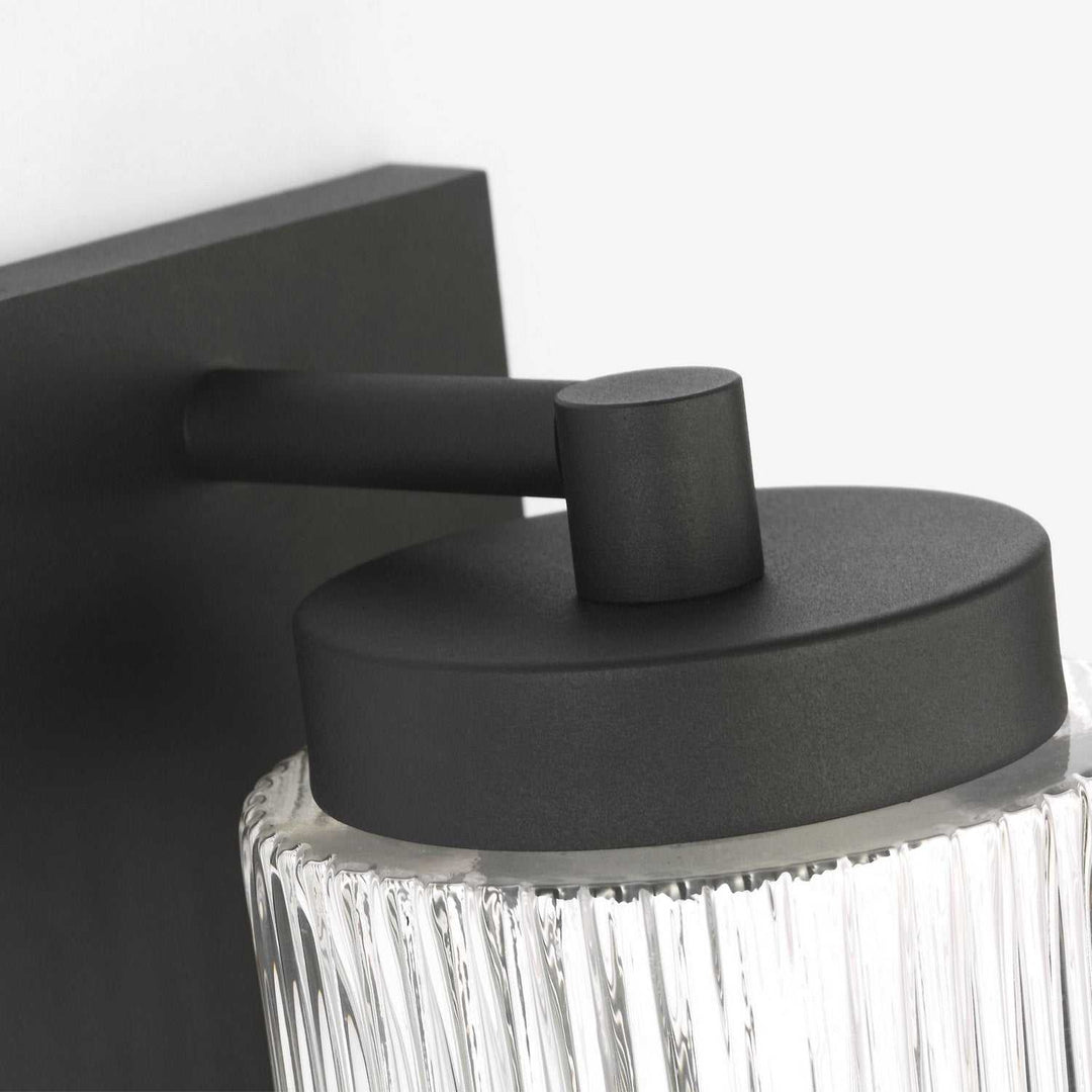 Generation Lighting Canada - GLO1061DL-TXB - One Light Outdoor Wall Lantern - Ronde - Textured Black