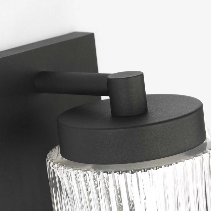 Generation Lighting Canada - GLO1061DL-TXB - One Light Outdoor Wall Lantern - Ronde - Textured Black