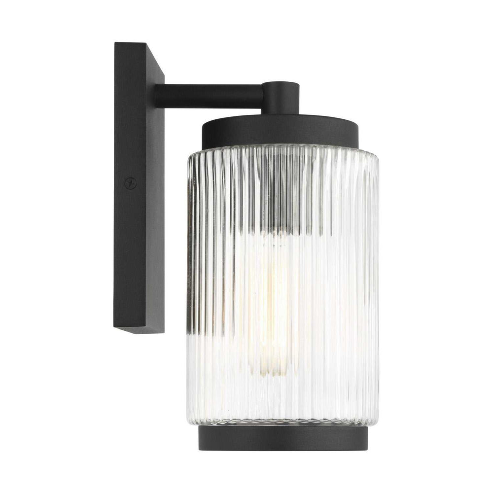 Generation Lighting Canada - GLO1061TXB - One Light Outdoor Wall Lantern - Ronde - Textured Black