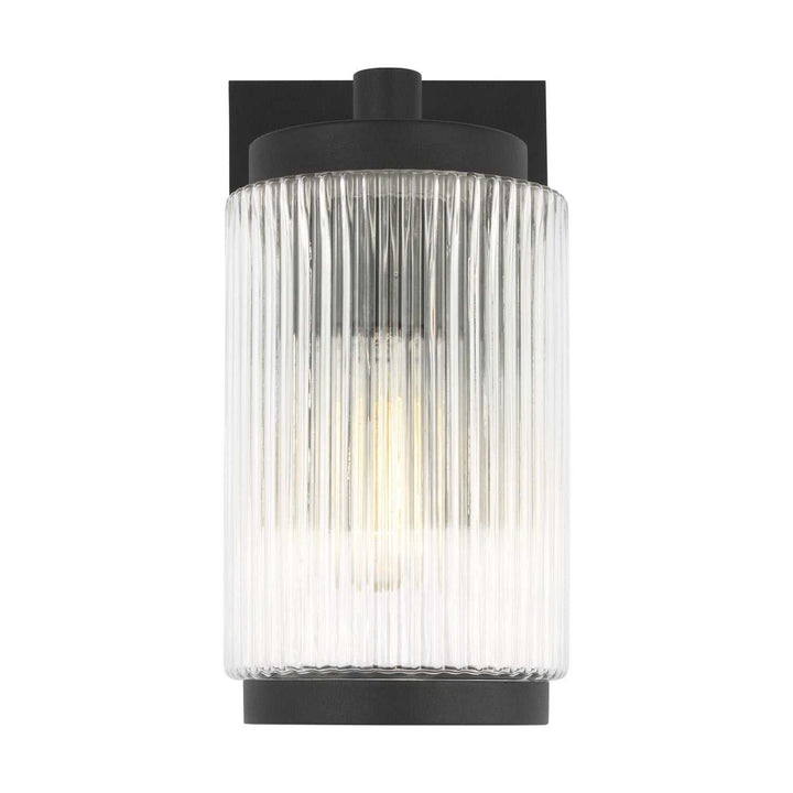 Generation Lighting Canada - GLO1061TXB - One Light Outdoor Wall Lantern - Ronde - Textured Black