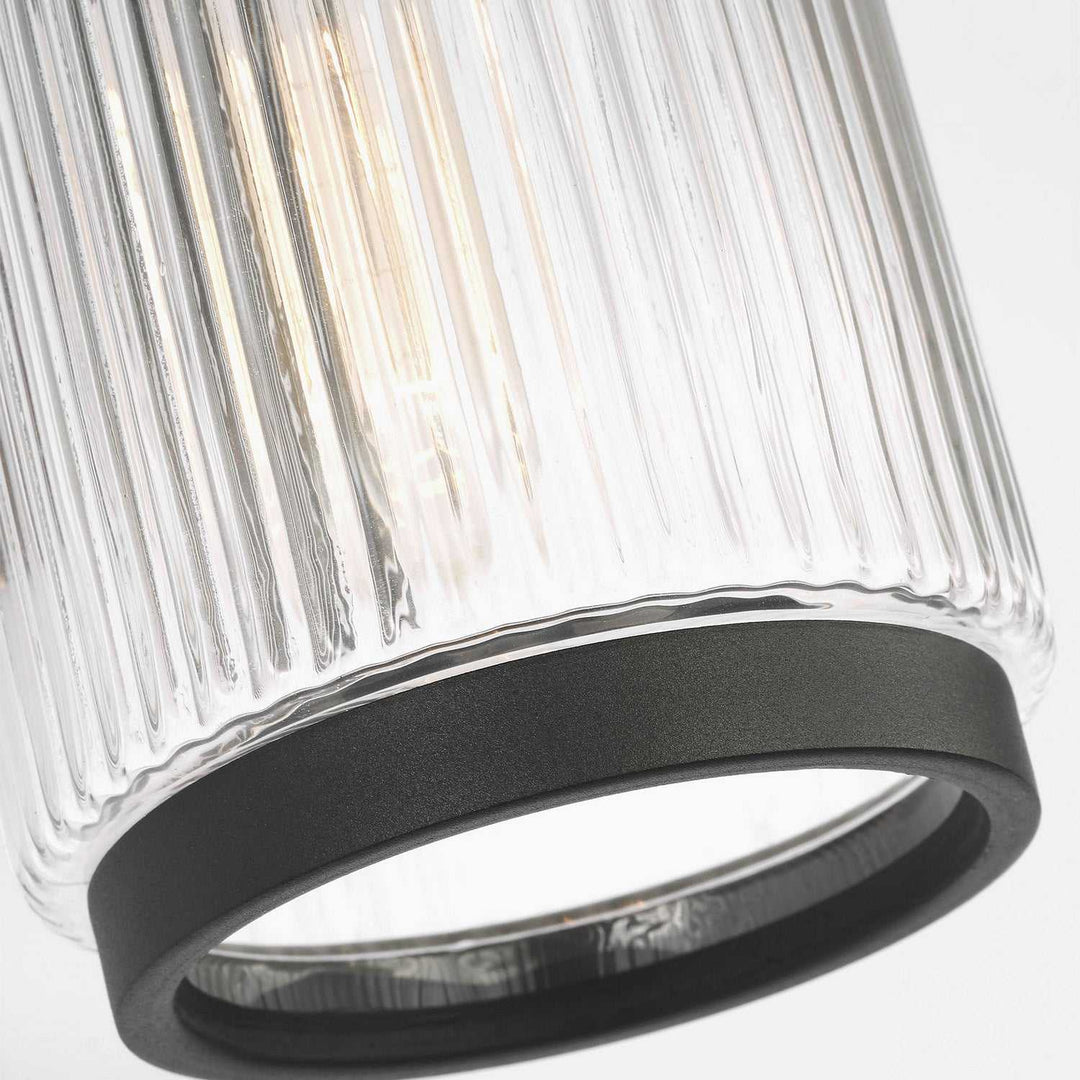Generation Lighting Canada - GLO1061TXB - One Light Outdoor Wall Lantern - Ronde - Textured Black