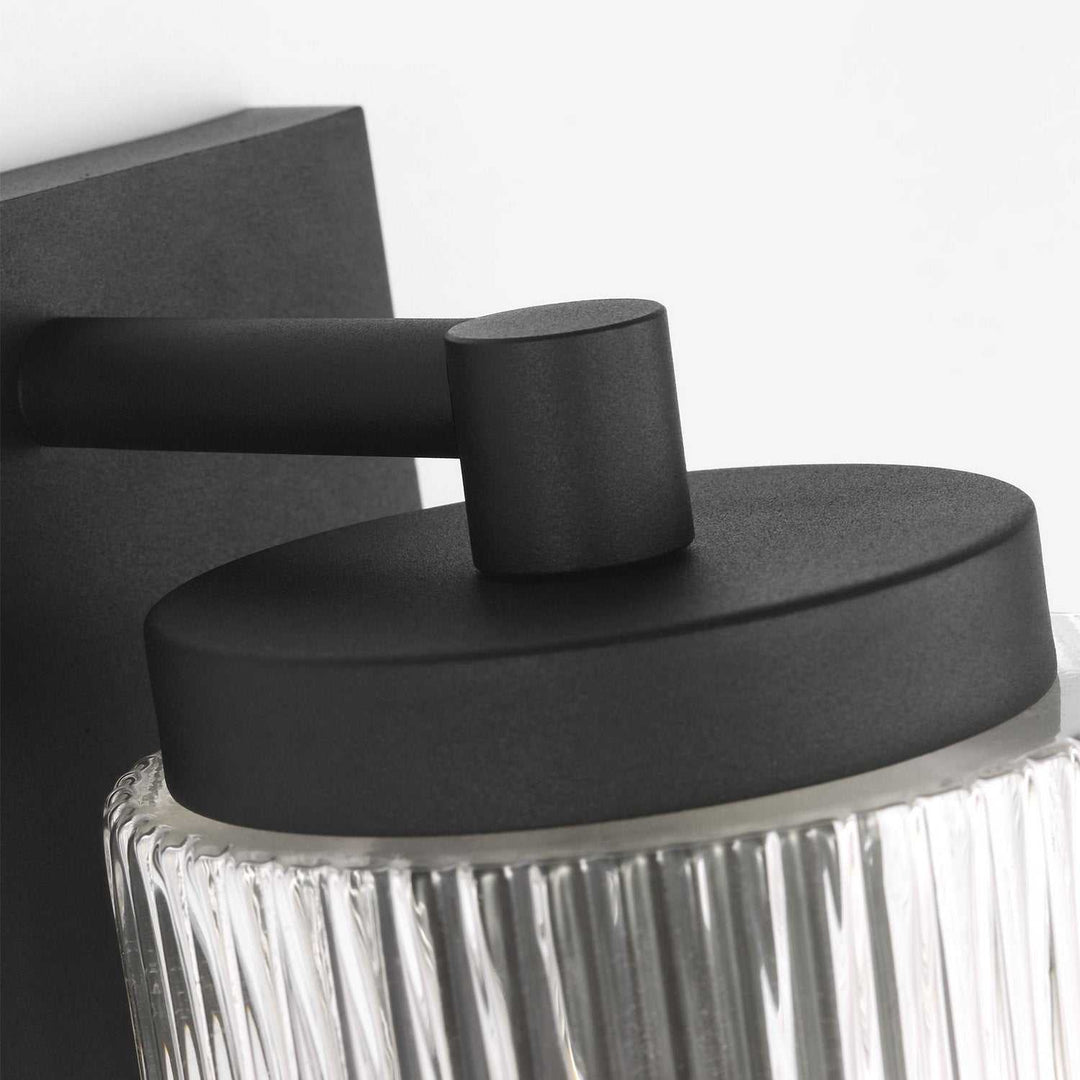 Generation Lighting Canada - GLO1061TXB - One Light Outdoor Wall Lantern - Ronde - Textured Black