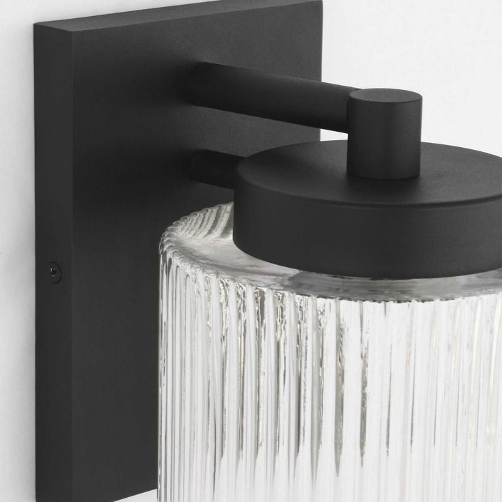 Generation Lighting Canada - GLO1081DL-TXB - One Light Outdoor Wall Lantern - Ronde - Textured Black