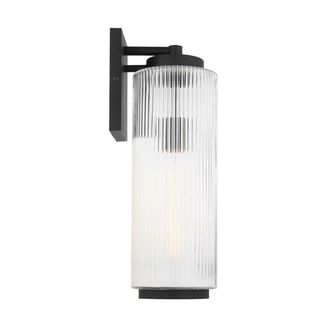 Generation Lighting Canada - GLO1081TXB - One Light Outdoor Wall Lantern - Ronde - Textured Black