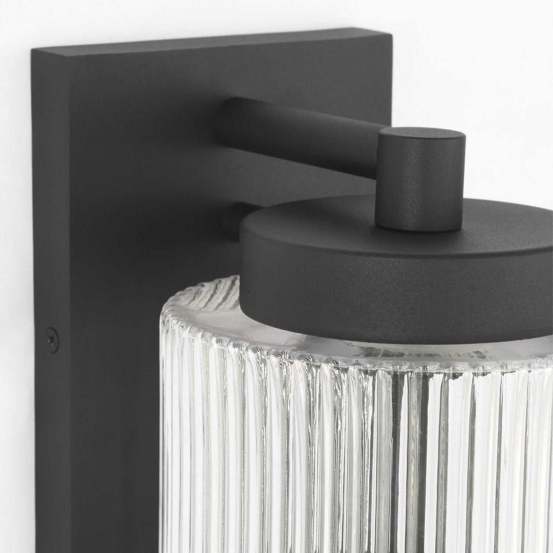 Generation Lighting Canada - GLO1081TXB - One Light Outdoor Wall Lantern - Ronde - Textured Black