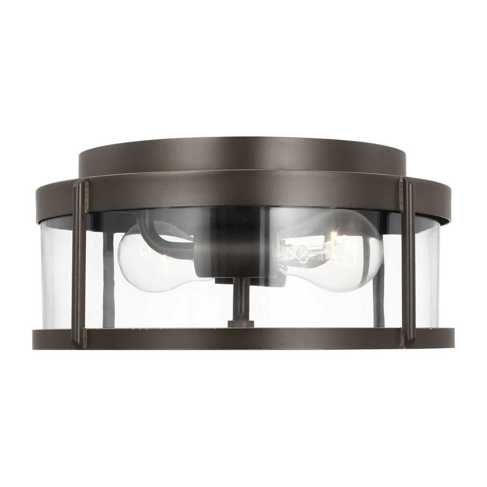 Generation Lighting Canada - GLO1132C-ANBZ - Flush Mount - Luning - Antique Bronze