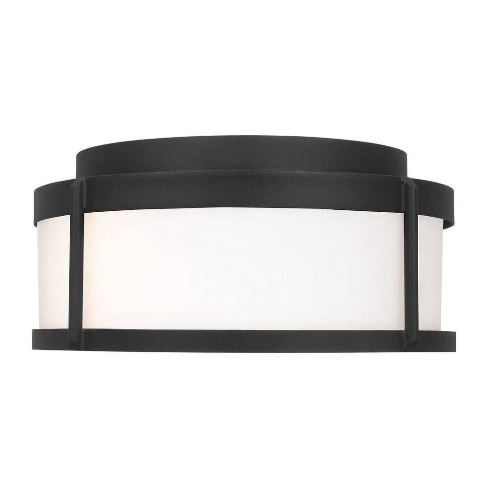 Generation Lighting Canada - GLO1132OE-TXB - Flush Mount - Luning - Textured Black