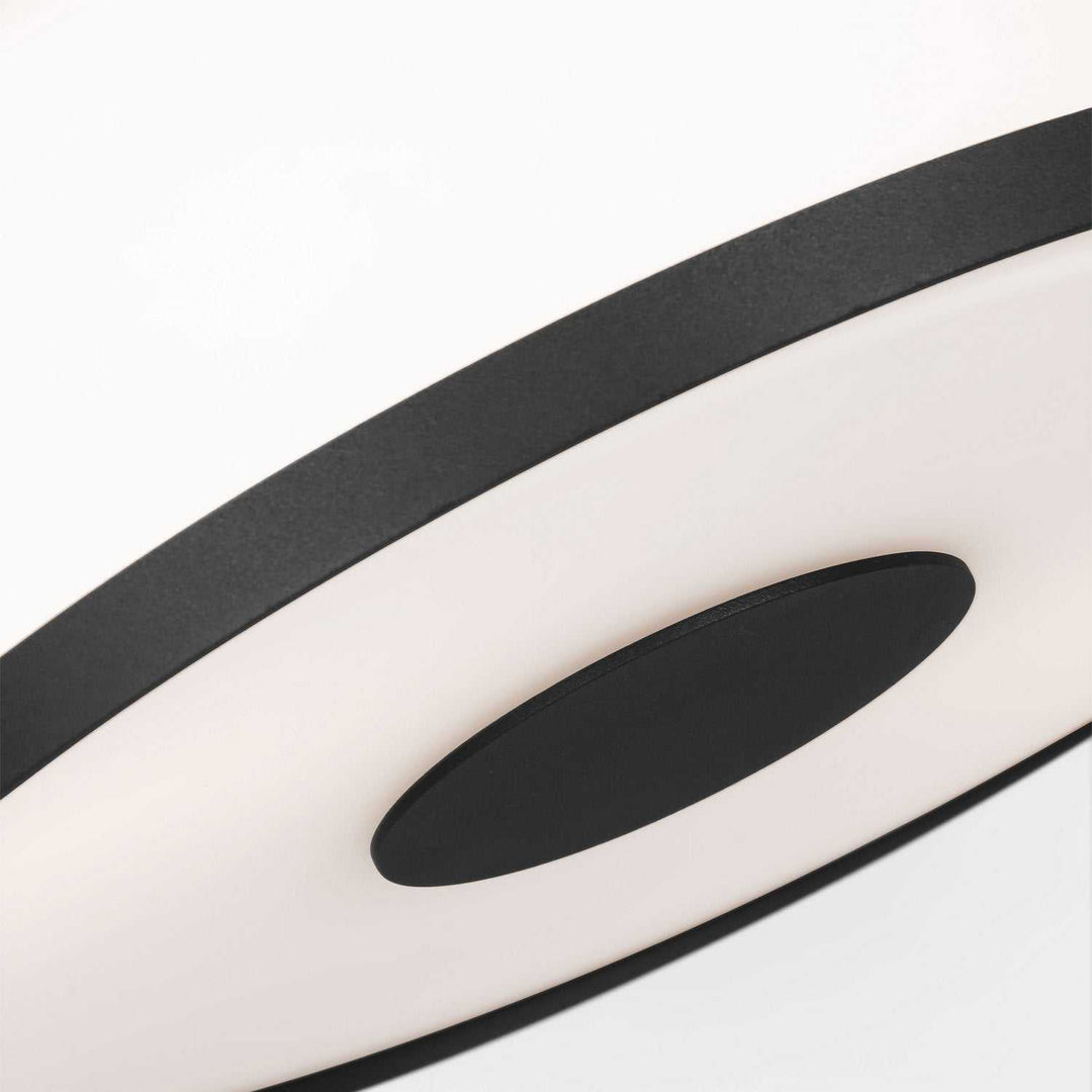 Generation Lighting Canada - GLO1132OE-TXB - Flush Mount - Luning - Textured Black