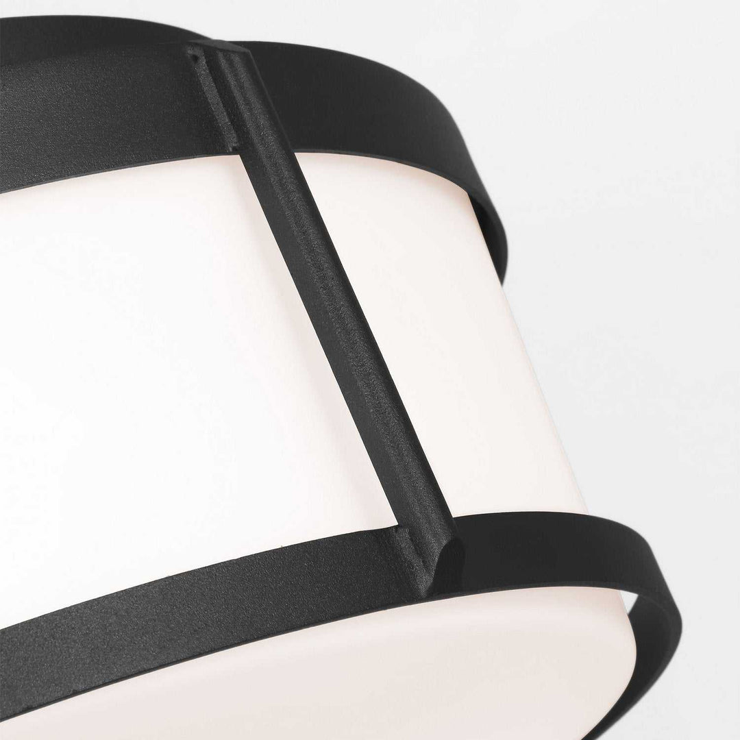 Generation Lighting Canada - GLO1132OE-TXB - Flush Mount - Luning - Textured Black