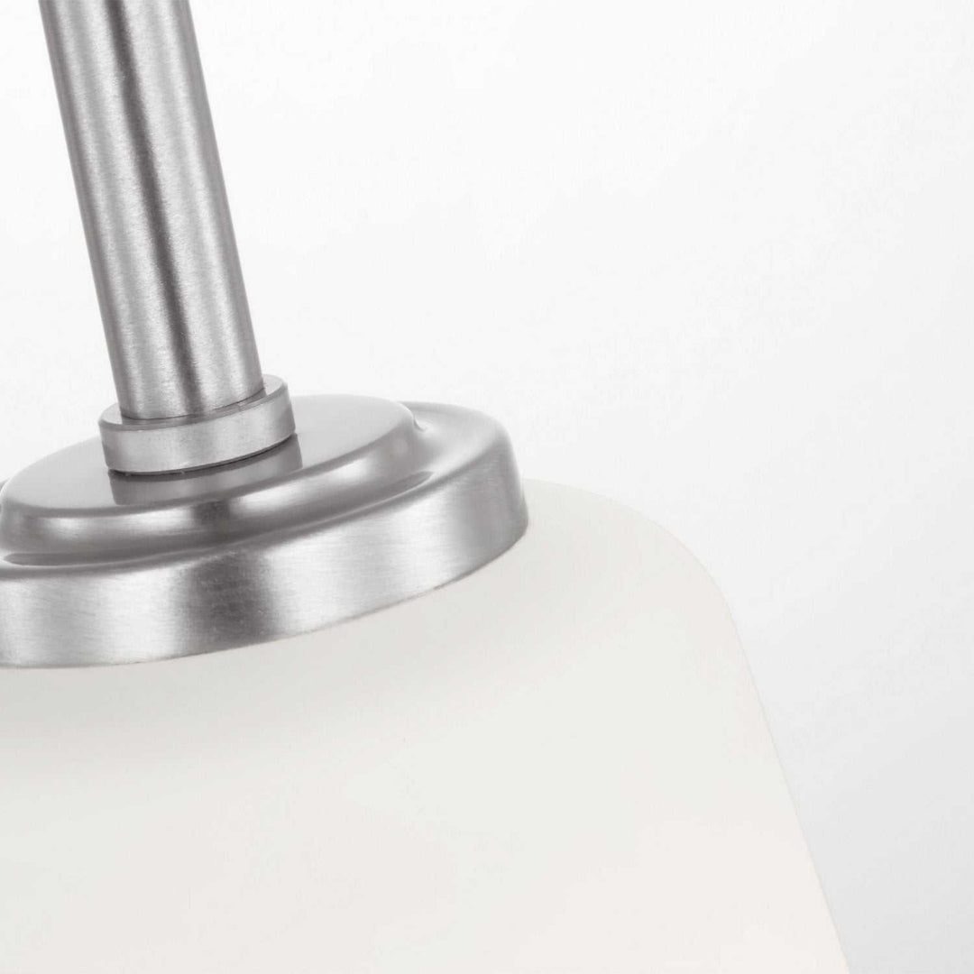 Generation Lighting Canada - GLP1031BS - One Light Mini-Pendant - Miles - Brushed Nickel