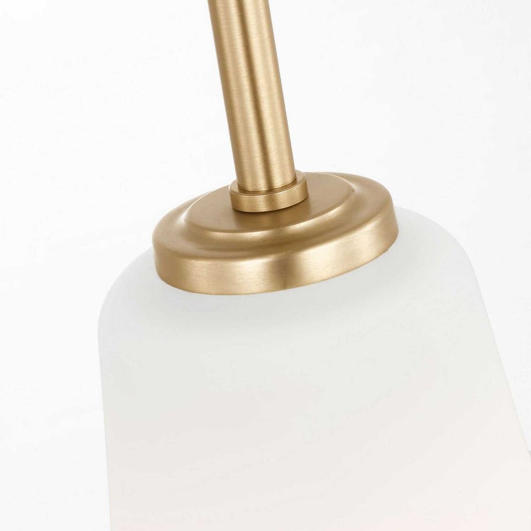 Generation Lighting Canada - GLP1031SB - One Light Mini-Pendant - Miles - Satin Brass