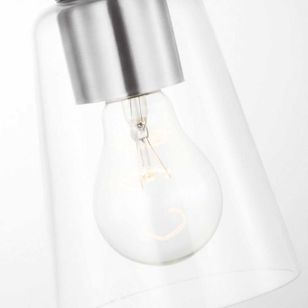 Generation Lighting Canada - GLP1041BS - One Light Mini-Pendant - Miles - Brushed Nickel