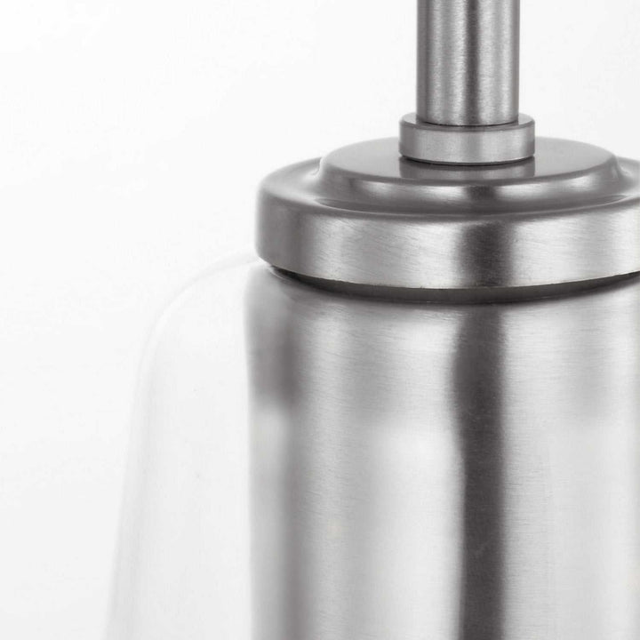 Generation Lighting Canada - GLP1041BS - One Light Mini-Pendant - Miles - Brushed Nickel