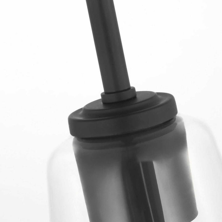 Generation Lighting Canada - GLP1041MBK - One Light Mini-Pendant - Miles - Midnight Black