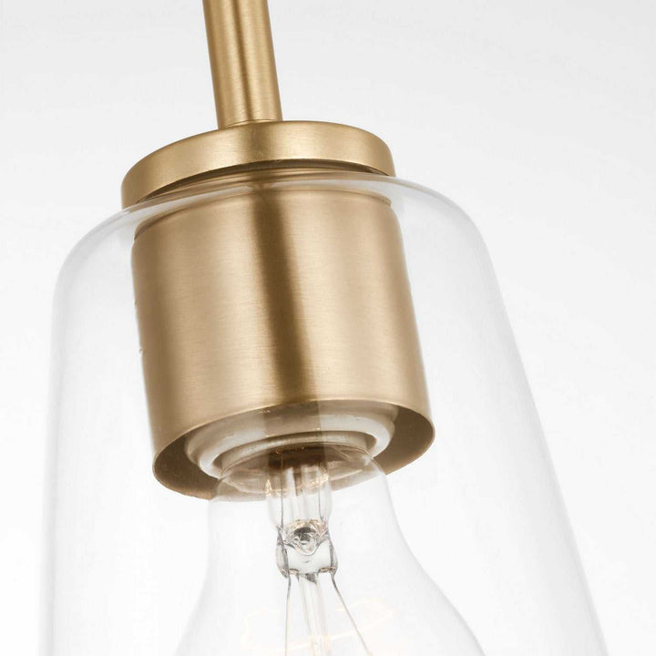 Generation Lighting Canada - GLP1041SB - One Light Mini-Pendant - Miles - Satin Brass