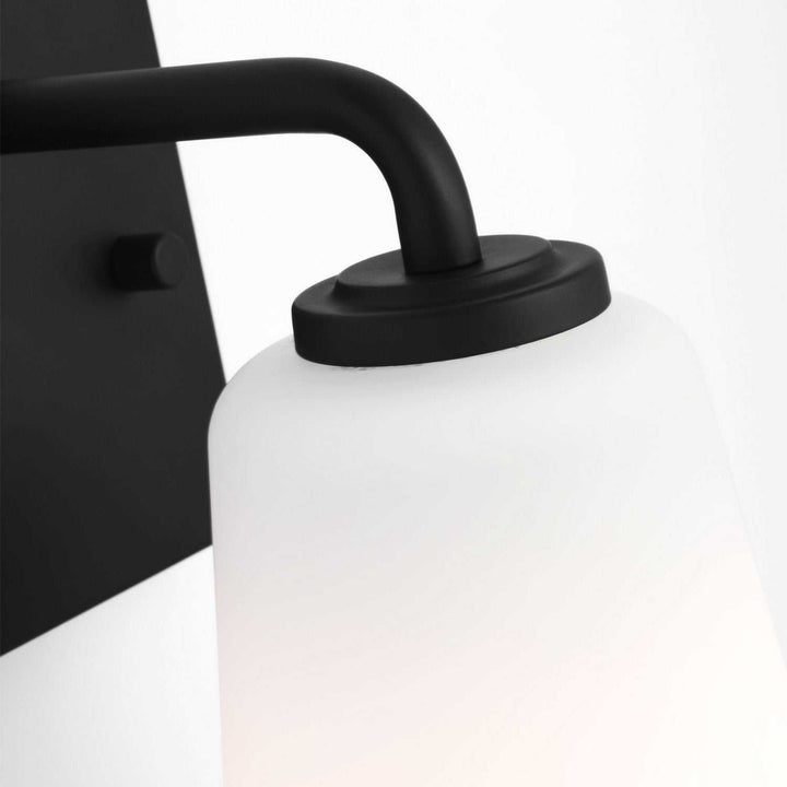 Generation Lighting Canada - GLV1051MBK - Vanity - Miles - Midnight Black