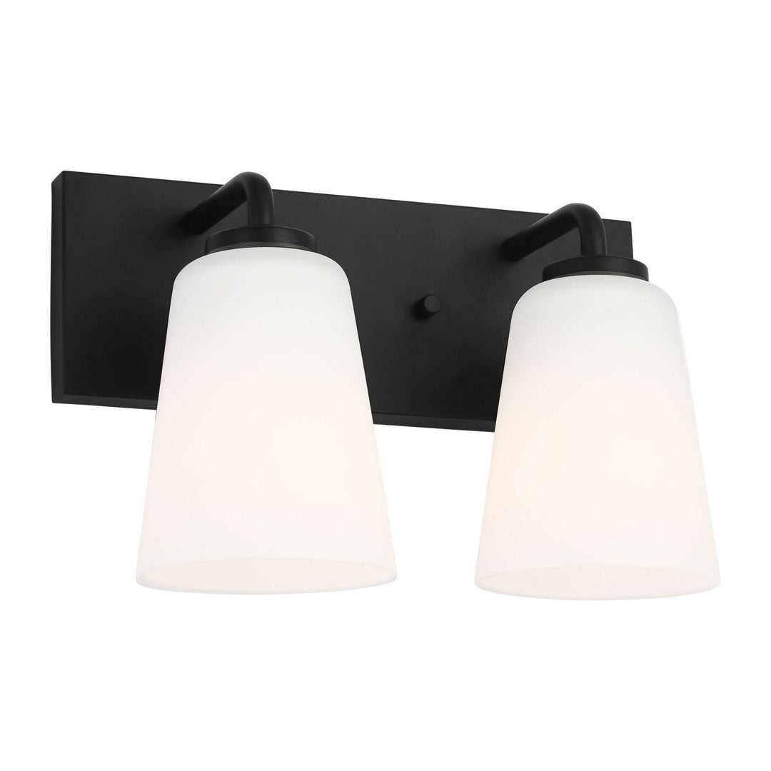 Generation Lighting Canada - GLV1052MBK - Vanity - Miles - Midnight Black
