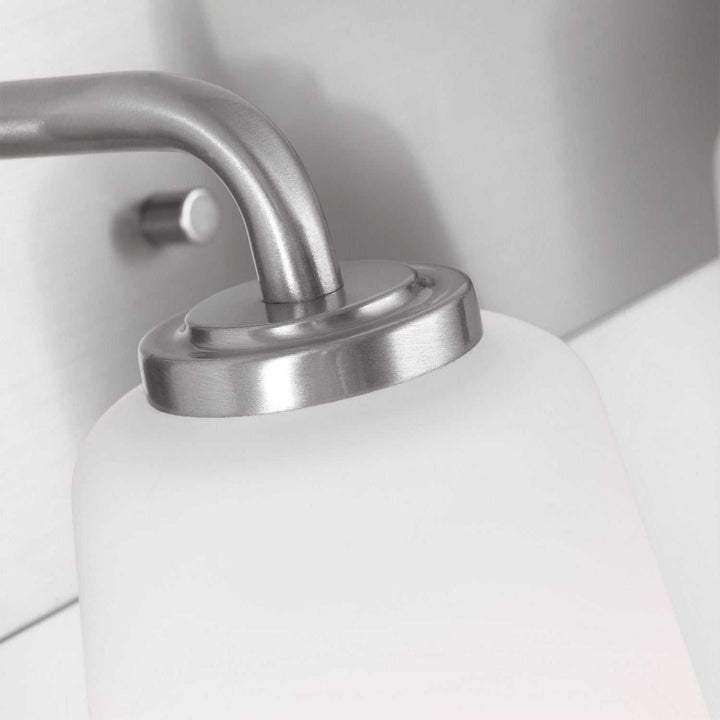 Generation Lighting Canada - GLV1054BS - Vanity - Miles - Brushed Nickel