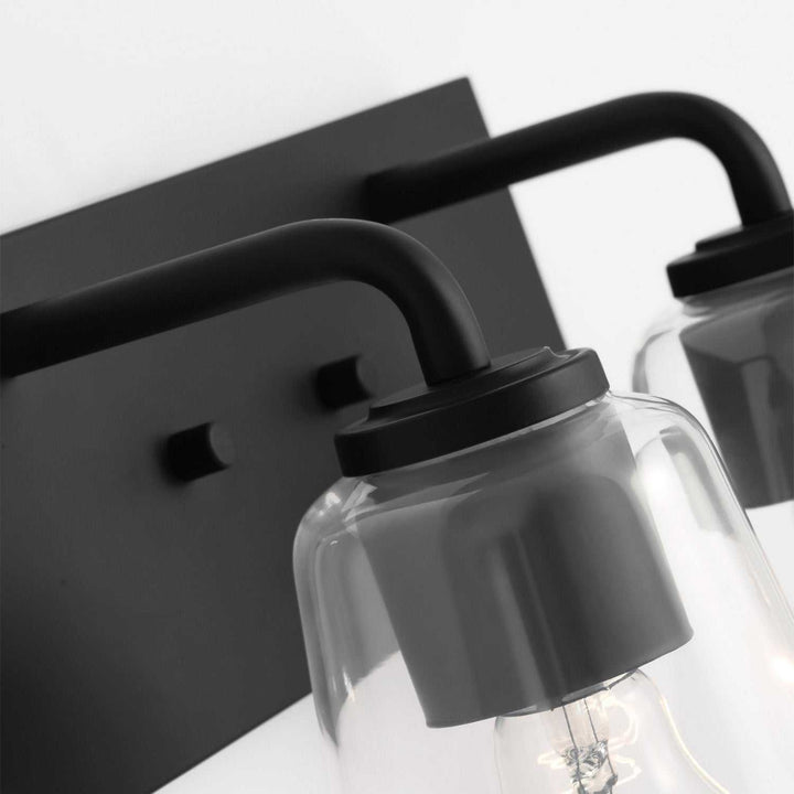 Generation Lighting Canada - GLV1062MBK - Vanity - Miles - Midnight Black