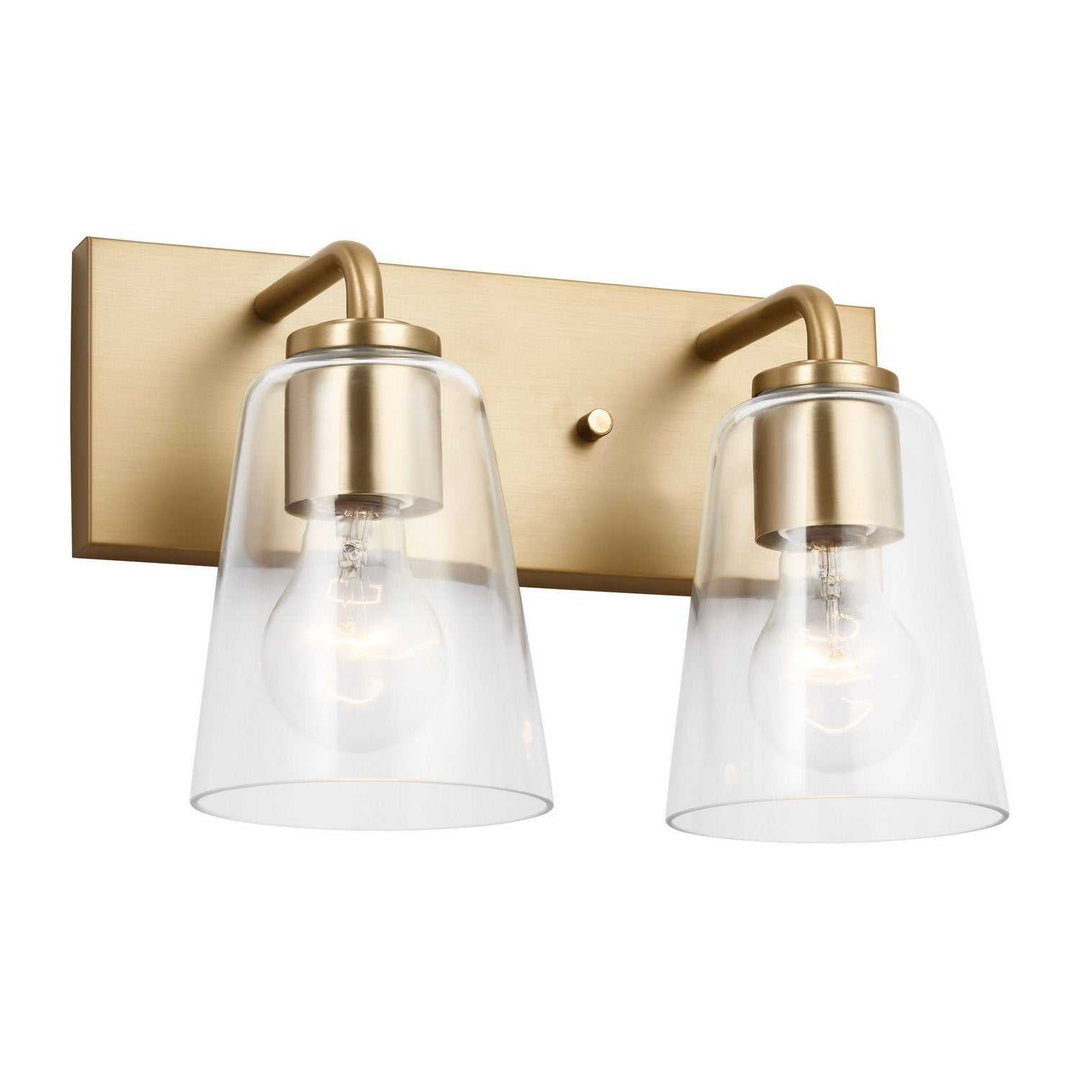 Generation Lighting Canada - GLV1062SB - Vanity - Miles - Satin Brass