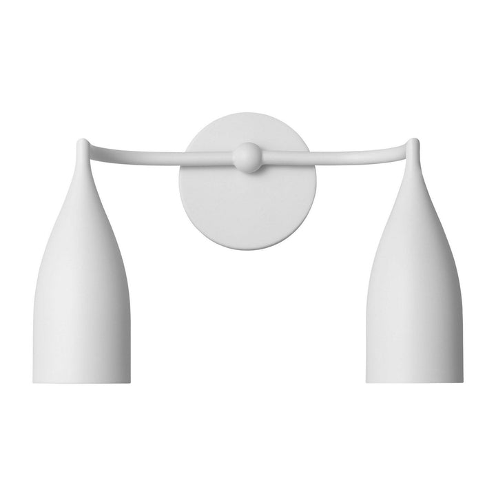 Generation Lighting Canada - GLV1082MWT - Two Light Vanity - Maya - Matte White