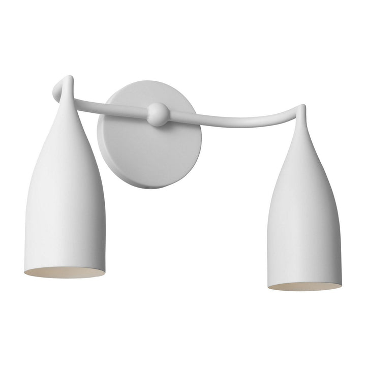 Generation Lighting Canada - GLV1082MWT - Two Light Vanity - Maya - Matte White