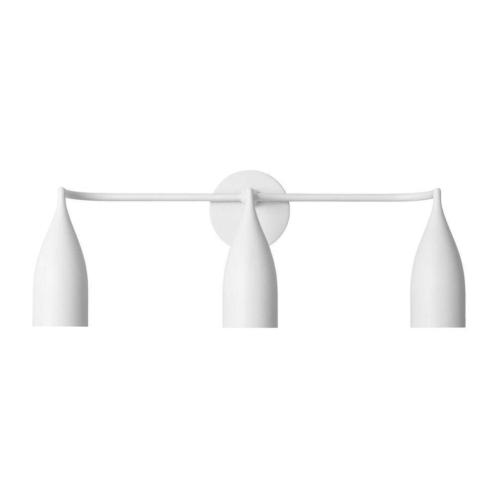Generation Lighting Canada - GLV1083MWT - Three Light Vanity - Maya - Matte White