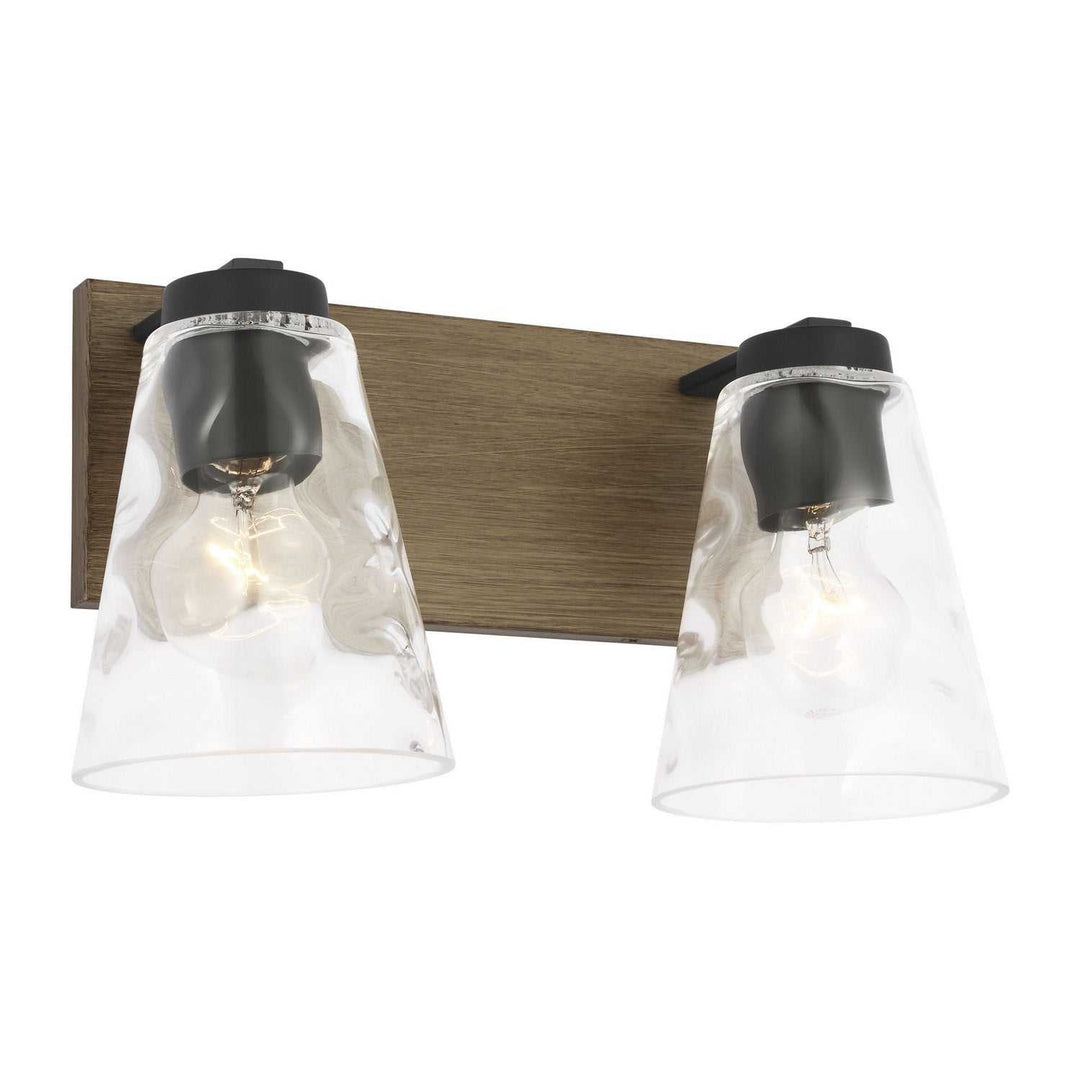 Generation Lighting Canada - GLV1112MBKCRO - Vanity - Dunton - Midnight Black