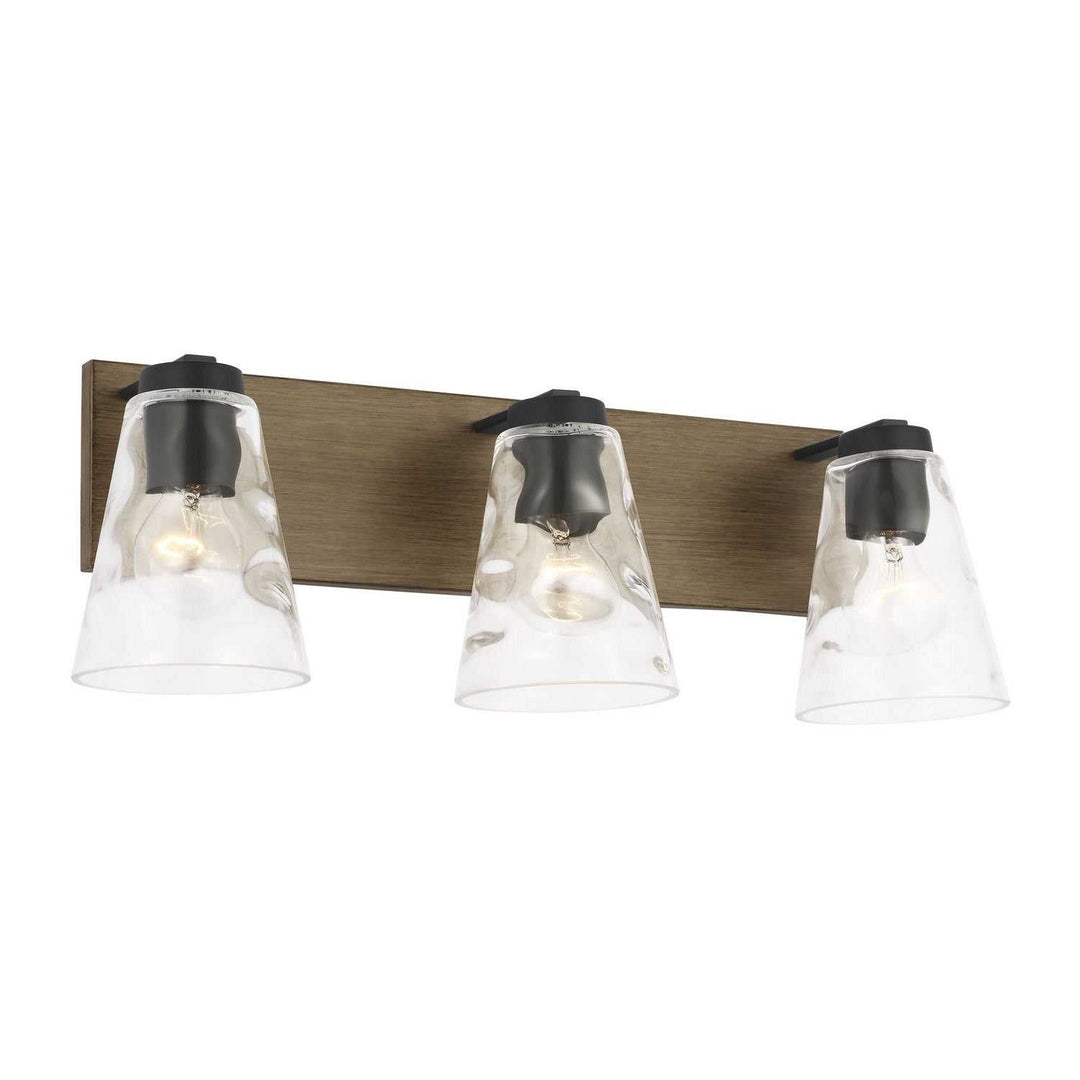 Generation Lighting Canada - GLV1113MBKCRO - Vanity - Dunton - Midnight Black