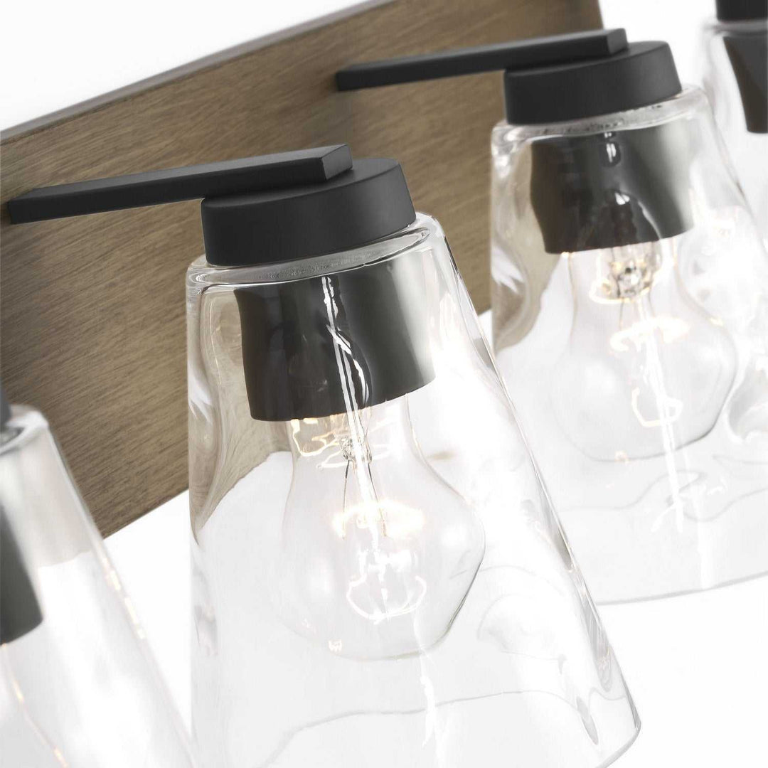 Generation Lighting Canada - GLV1114MBKCRO - Vanity - Dunton - Midnight Black