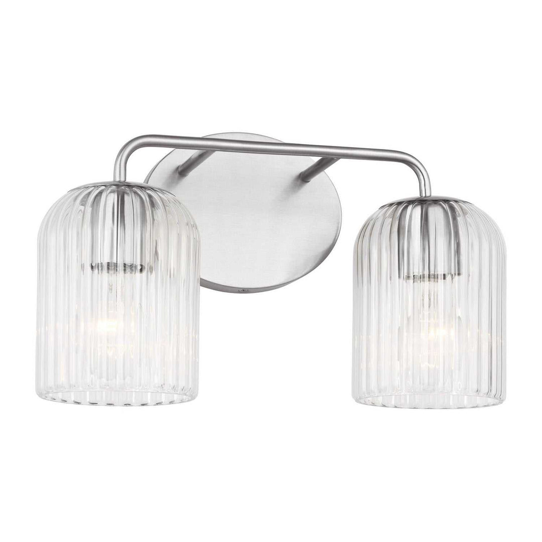 Generation Lighting Canada - GLV1132BS - Two Light Vanity - Eisele - Brushed Nickel