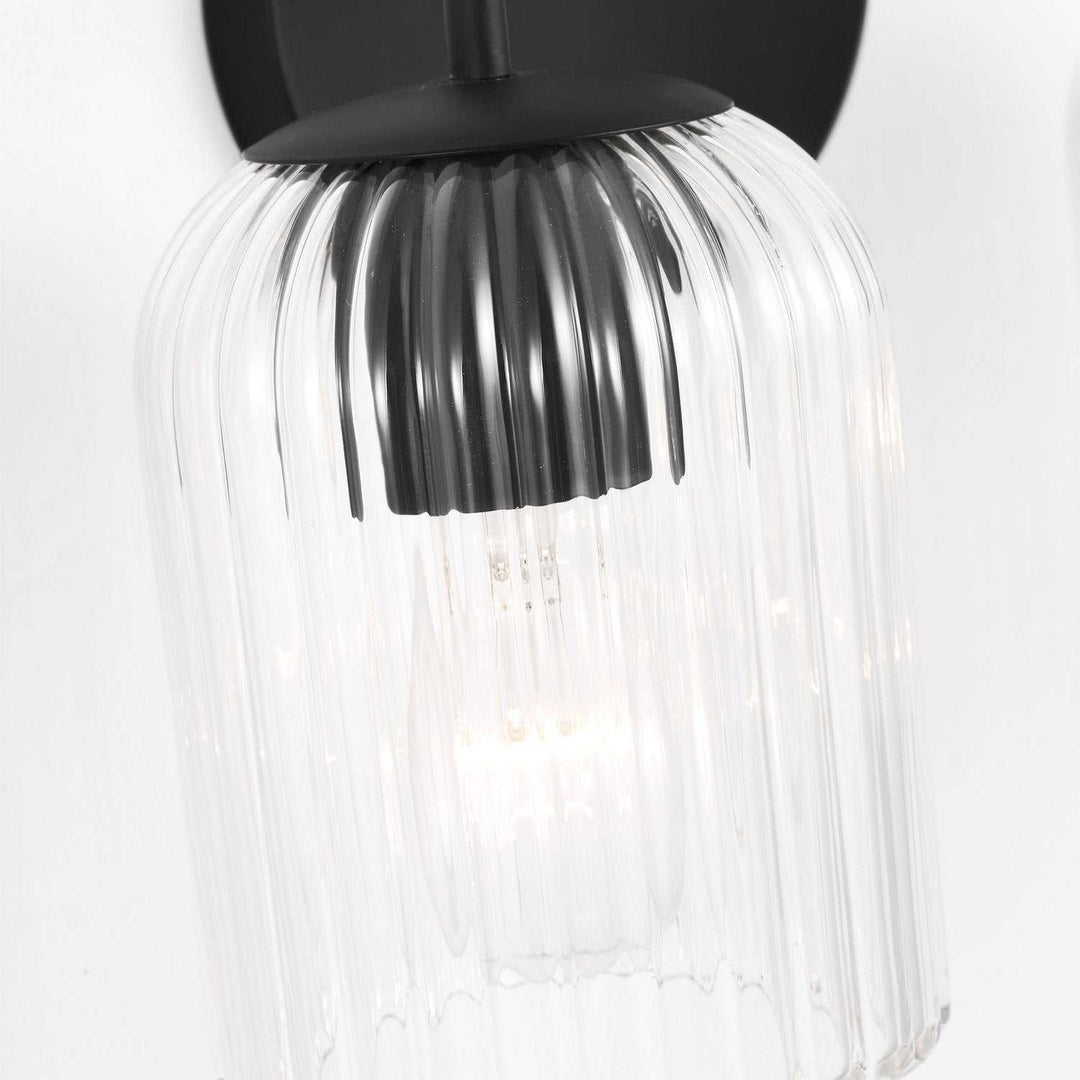 Generation Lighting Canada - GLV1132MBK - Two Light Vanity - Eisele - Midnight Black