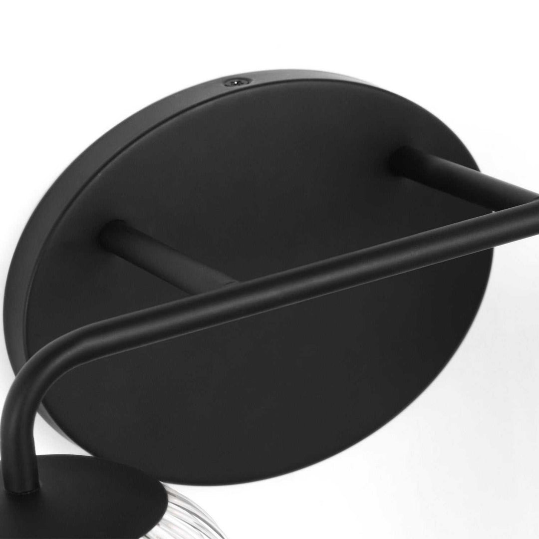 Generation Lighting Canada - GLV1132MBK - Two Light Vanity - Eisele - Midnight Black