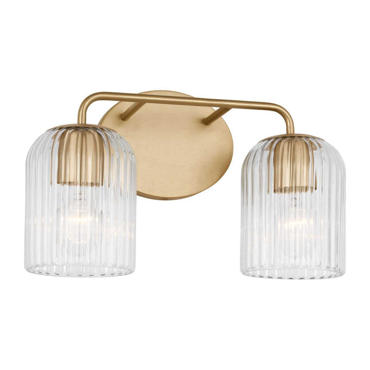 Generation Lighting Canada - GLV1132SB - Two Light Vanity - Eisele - Satin Brass