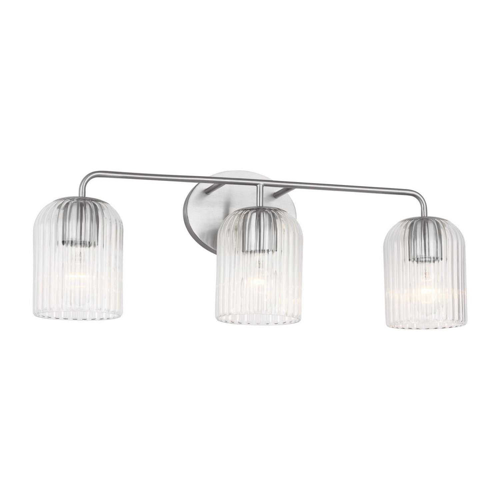 Generation Lighting Canada - GLV1133BS - Three Light Vanity - Eisele - Brushed Nickel