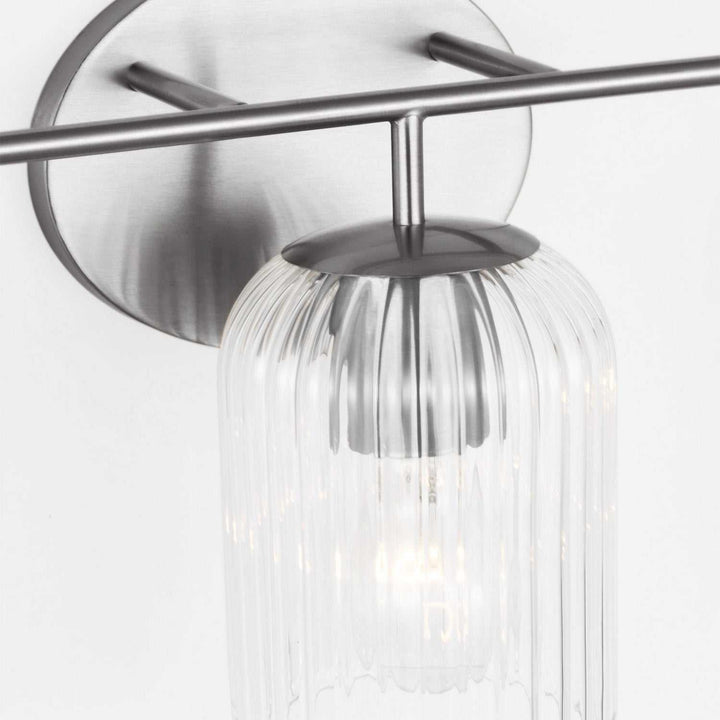 Generation Lighting Canada - GLV1133BS - Three Light Vanity - Eisele - Brushed Nickel